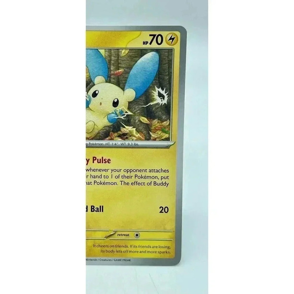 Minun 061/182 Common Paradox Rift Non-Holo Pokemon TCG Mint Unplayed - Picture 3 of 6